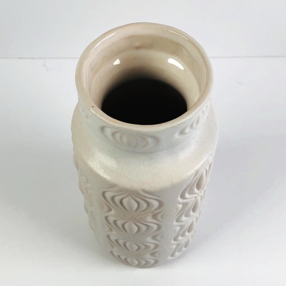 Vintage West Germany Scheurich White Ceramic Vase - Picture 2 of 3